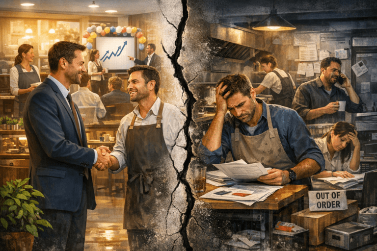 Kognitivní disonance ve franšízingu: když realita sítě neodpovídá příběhu